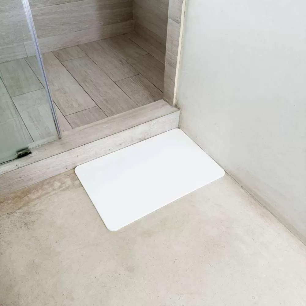 ALFOMBRA DIATOMITA LISA BLANCO 40X60CM LAFFITTÉ